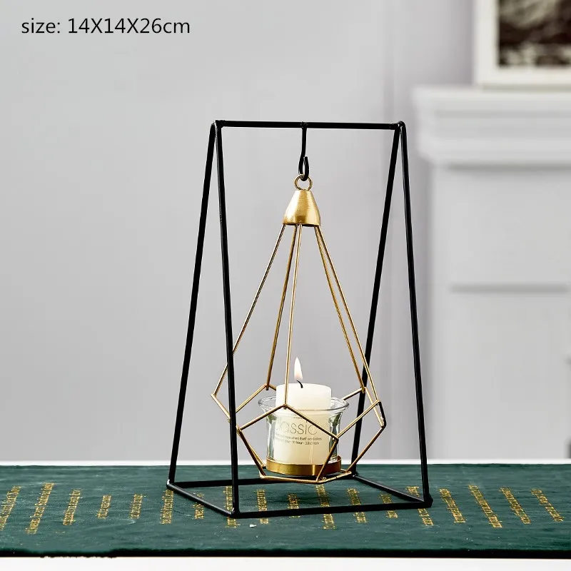 Романтичный подсвечник с подсвечником для ужина реквизит домашний украшение