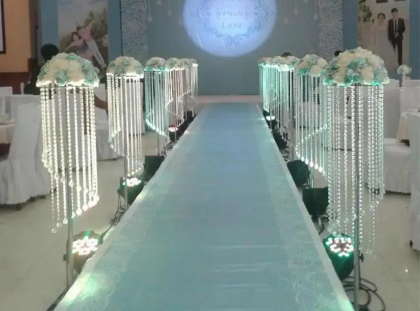 10 шт./лот свадебное украшение стола/стола 22 см 6 "в ширину 2 слоя Бесплатная