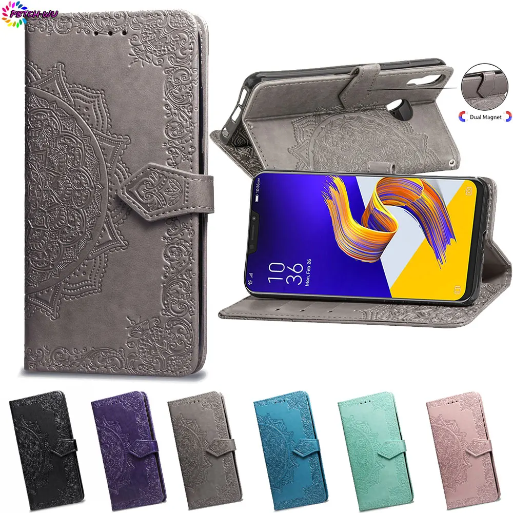 Бумажник Флип для Asus Zenfone 5 2018 ZE620KL X00QD чехол телефона PU кожаный ASUS ZE 620KL ТПУ