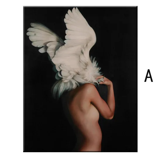 Розы и женщины Настенная картина на холсте Цветы в скандинавском стиле плакат