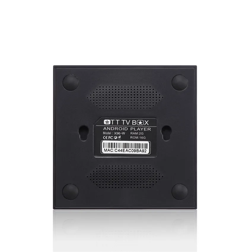 ТВ-приставка X96 X96W Amlogic S905W 8 ГБ/16 ГБ Android 7,1 четырехъядерный KDplayer 17,4 ТВ-приставка 4K H.265 Smart Box tv