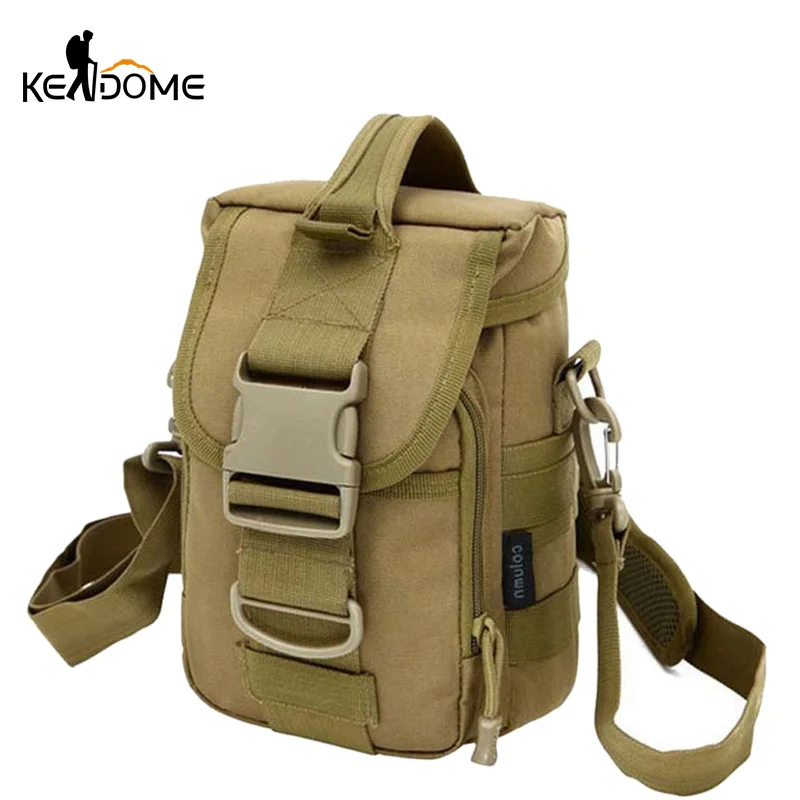 

Outdoor Molle Tactical Military Bag Men's Army Shoulder Messenger Bags Nylon Waterproof Travel Sports Camping Handbag XA226WD