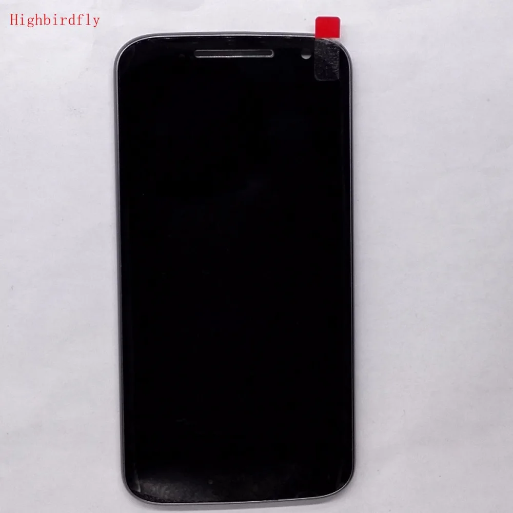 ЖК экран Highbirdfly 5 дюйма для Motorola Moto G4 Xt1622 XT1625 Xt1620 Xt1621 дисплей + Сенсорное стекло