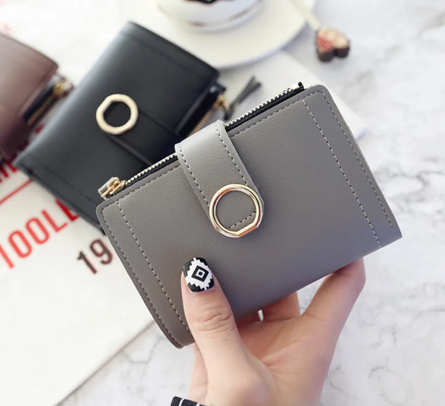 

Women's Wallets Clutch Bag Purses Zipper Wallets For Girl Ladies Student Money Coin Pocket Card Holder Female Wallets
