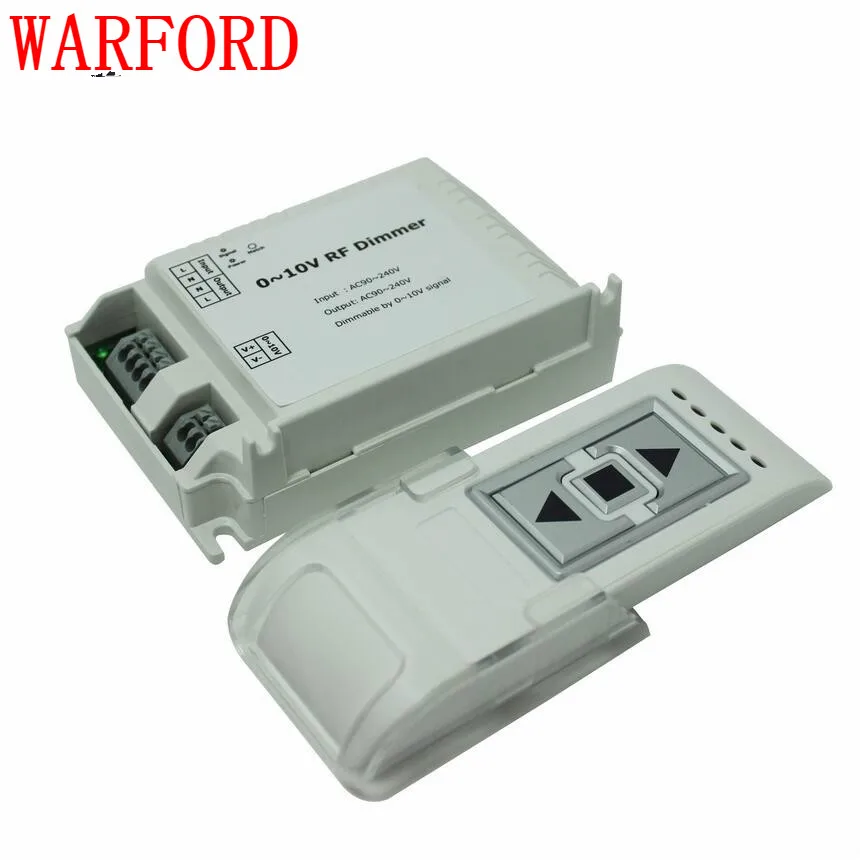110V 220V AC LED RF Dimmer DM015 High Voltage 0-10V 1 Channel 1CH Trailing Edge Dimming 3 Key with Remote Control | Освещение