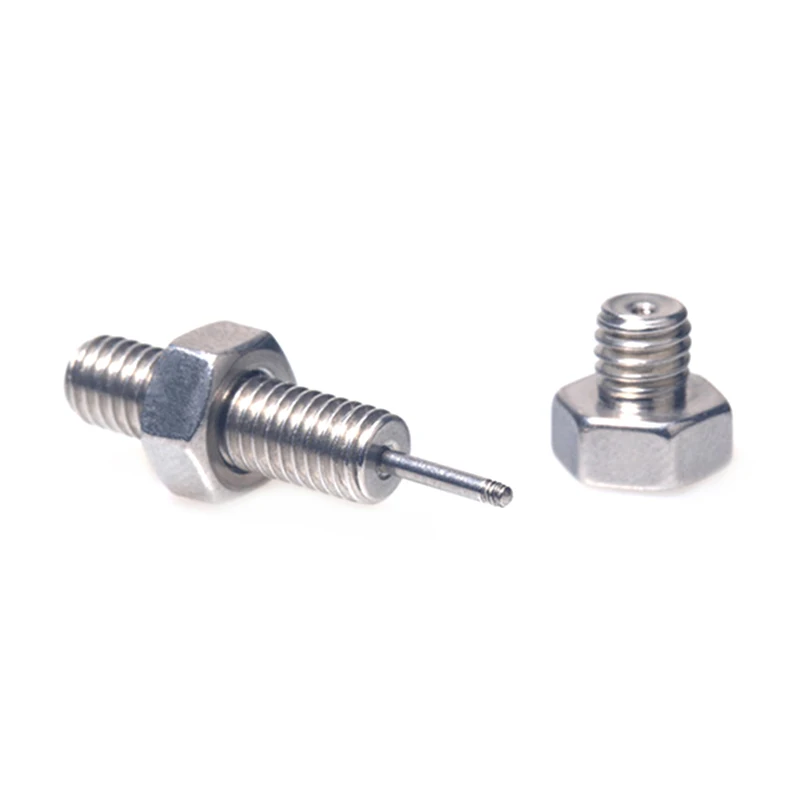 Серьги-гвоздики из нержавеющей стали в стиле панк модные украшения для пирсинга