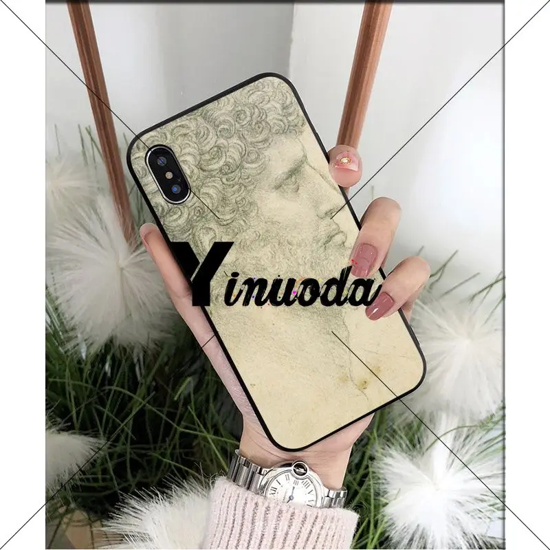 Yinuoda итальянский чехол для Apple iPhone 8 7 6 6S Plus X XS MAX 5 5S SE XR | Мобильные телефоны и