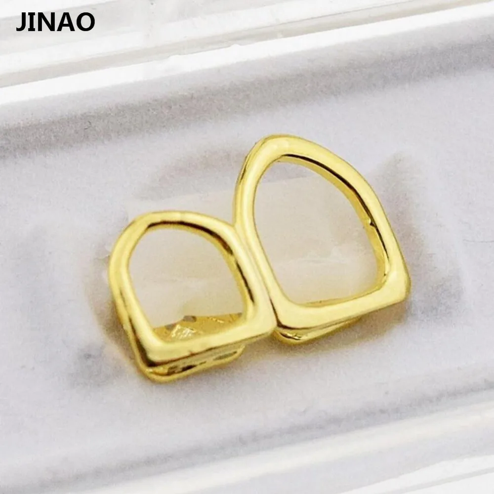 Двойные лезвия JINAO с открытым лицом позолоченные серебряные двумя правыми