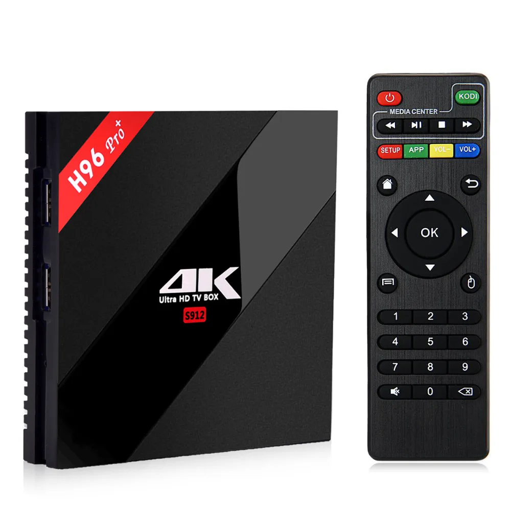 H96 Pro Plus Android 7 1 ТВ приставка Amlogic S912 Восьмиядерный медиаплеер Gbit LAN 5G WiFi BT4.1 3G 32G 2018|tv