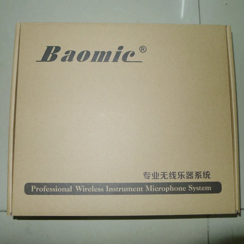 Профессиональный беспроводной микрофон Baomic для скрипки передатчик аудио UHF 790 820