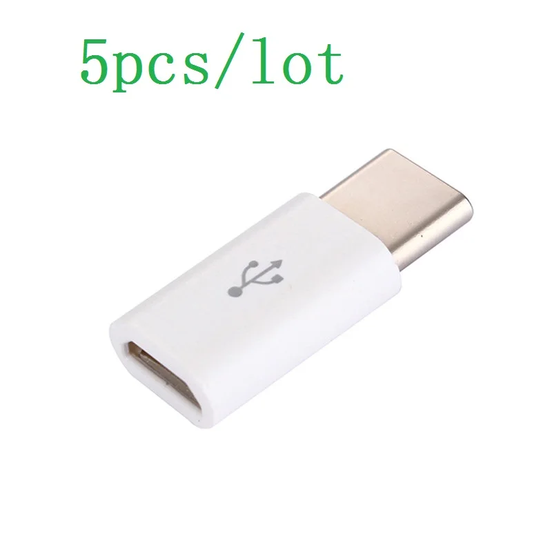 Горячая распродажа! 5 шт./лот USB 3. 0 Type C штекер на Micro гнездо адаптер конвертер