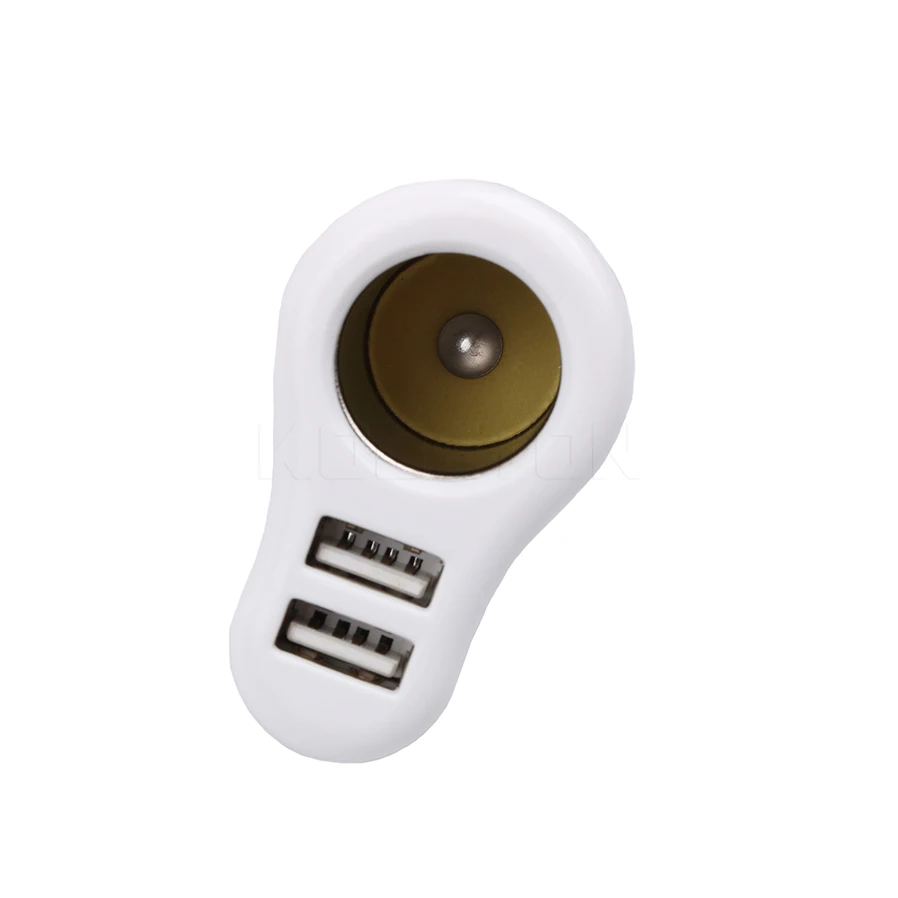 Kebidu 12 V 24 3.1A двойной USB односторонний автомобильный прикуриватель адаптер