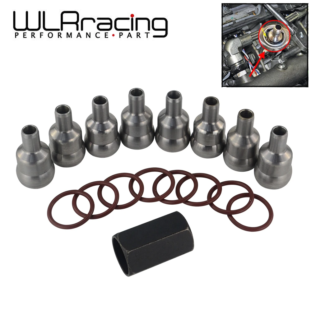 

WLR High Pressure Oil Rail Ball Tube Repair Kit with Tool & O-rings for Ford F-250/F-350 6.0L 03-10 Car Repair Tools WLR-FRR01