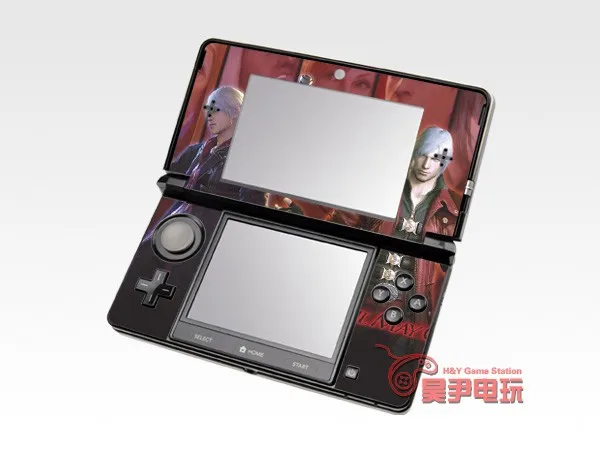 Devil may Cry 2016 Game Front&ampbottom Decal Skin Sticker for Nintendo 3DS Skins |