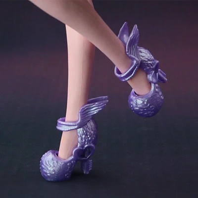 5 пар/лот Новинка Модная обувь для кукол монстров высокого качества Длинные