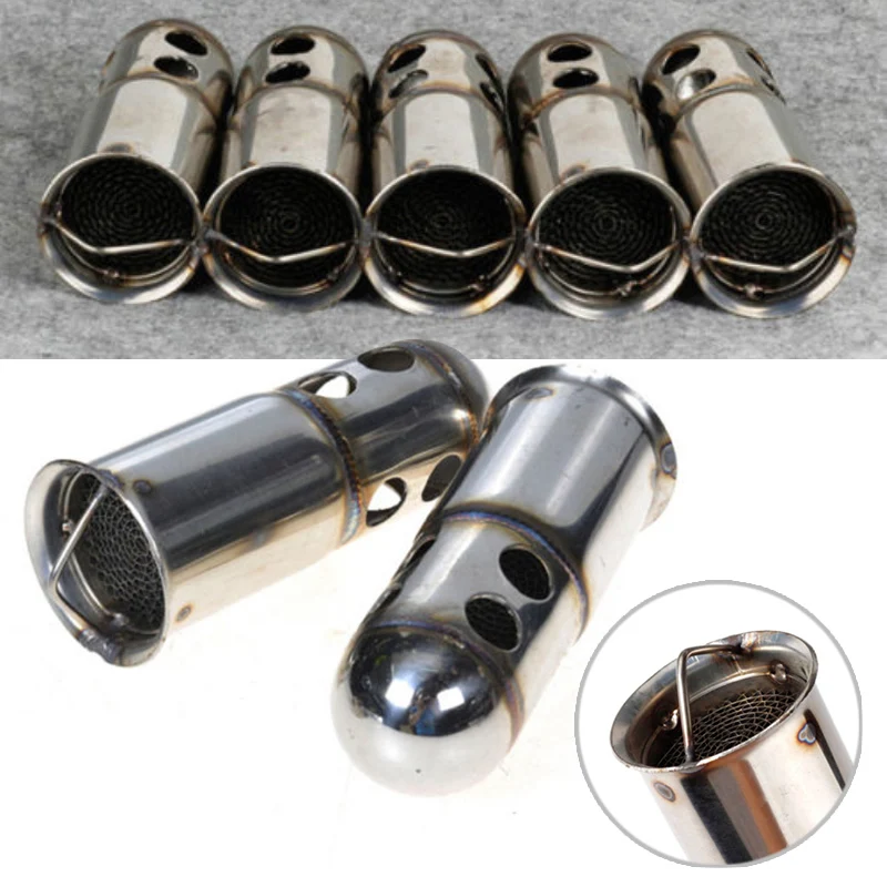 51 мм Впускной глушитель выхлопной трубы мотоцикла универсальный 126 из