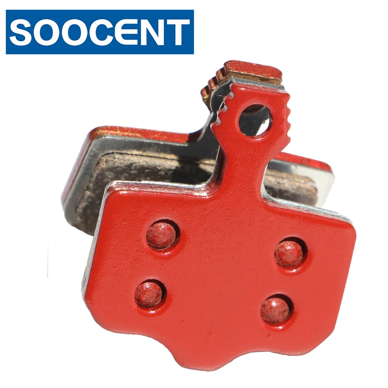 4 пары красные дневные тормозные колодки для SRAM AVID Elixir 1 3 5 7 9 R CR XX X0 Avid DB1 DB3 MTB диск