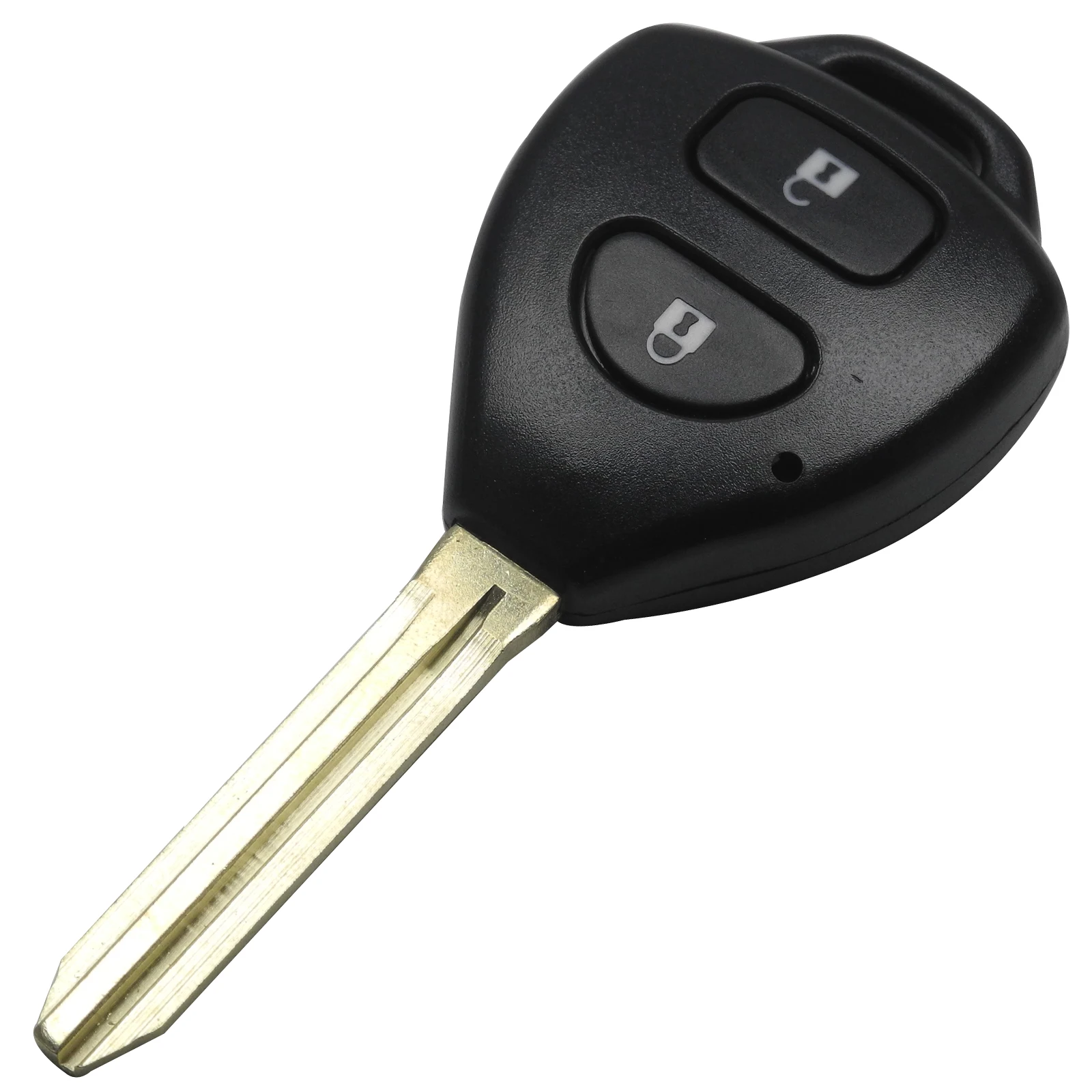 2B Original key Jingyuqin 2/3 кнопки модифицированный Флип складной чехол для ключей для Toyota Camry Corolla Prado пустой брелок Замена - Количество кнопок: 2B Original key