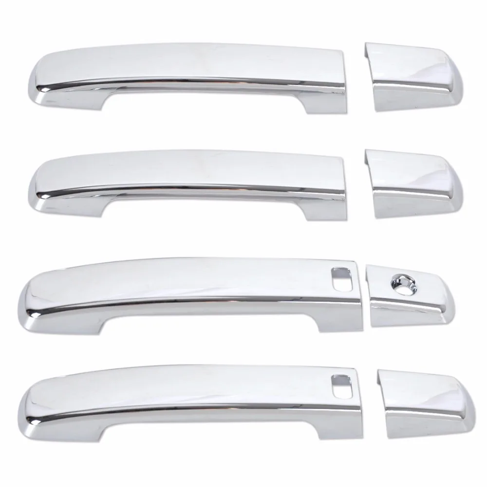Для Nissan Qashqai 2007-2013 Nissan Altima 2007-2012 Nissan Sentra 2007-2011 новые хромированные накладки на дверные ручки из АБС-пластика, накладка