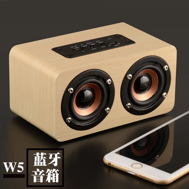 01 Kappcice Деревянный беспроводной Bluetooth динамик Портативный hifi шок бас Altavoz TF caixa де сом Саундбар для iPhone Sumsung Xiaomi - Цвет: 01