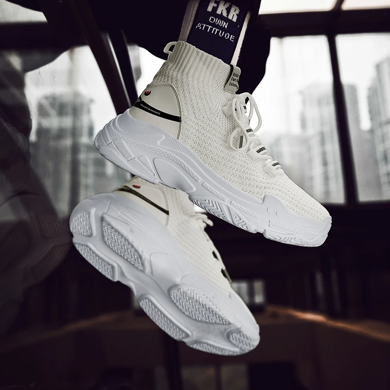 NEWDISCVRY Plus Size 47 Women's Shark Sneakers Mesh Breathable Women Platform Shoes Fashion Woman Chunky Trainers Lady Footwear |