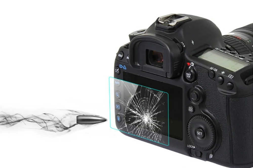Закаленное стекло 9H Защита ЖК экрана для Canon EOS M M2 M3 M5 M10 беззеркальная цифровая