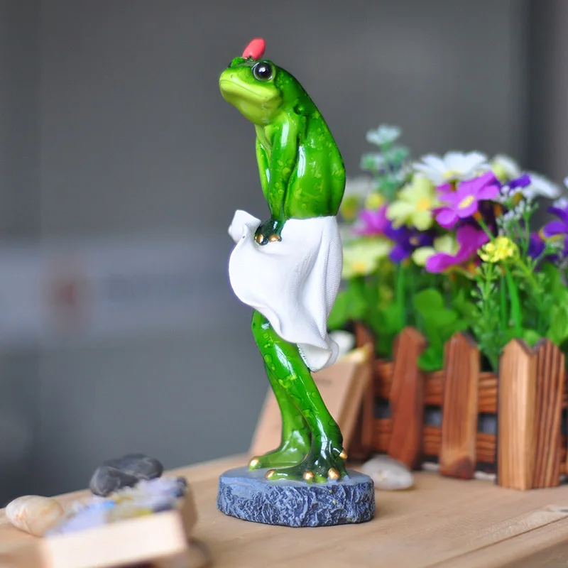 Новый креативный сад Статуэтка бутик украшения милые Brinquedo для дома мультфильм