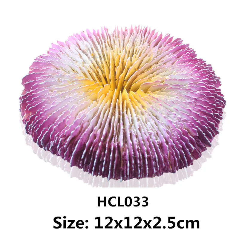 Новинка искусственный круглый Коралловый аквариум украшение камень для рыб