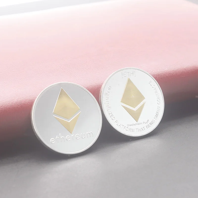 Дропшиппинг не монеты иностранных валют Monreo эфириум Lite тире пульсация Eos Монета 6 видов памятной монеты - Цвет: double colors