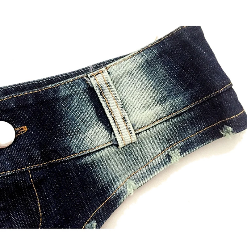 Шорты женские джинсовые супер пикантные модные короткие штаны из денима в