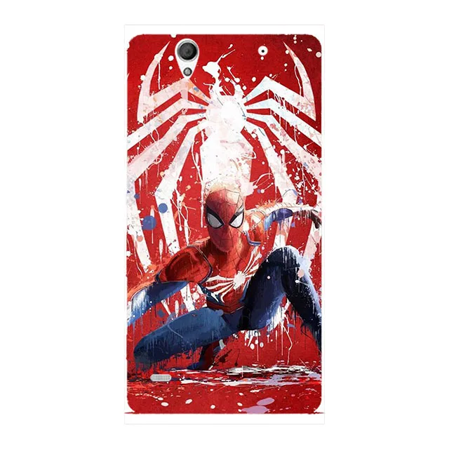 L171 Мягкие чехлы для телефонов sony Xperia C4 Dual E5333 E5306 E5303 E5353 E5343 E5363 чехлы на заднюю панель кожаные сумки для sony c4 Xperia C 4 - Цвет: L171