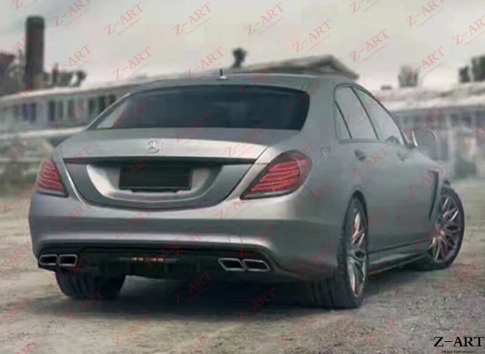 Z-ART тюнинговый Комплект кузова для Mercedes Benz S CLASS W222 модифицированный Комплект кузова для Mercedes Benz S CLASS Prefacelift refit Комплект кузова