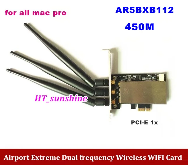 

Высококачественная 450MB Extreme Atheros AR5BXB112 беспроводная Wi-Fi карта PCI-E X1