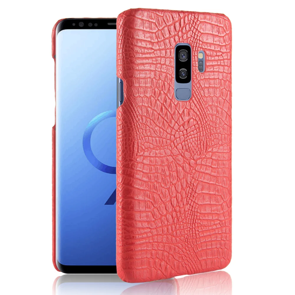 Крокодилья кожа змеи текстура кожаный чехол для samsung Galaxy S9 плюс S8 S7 S6 края крышки с
