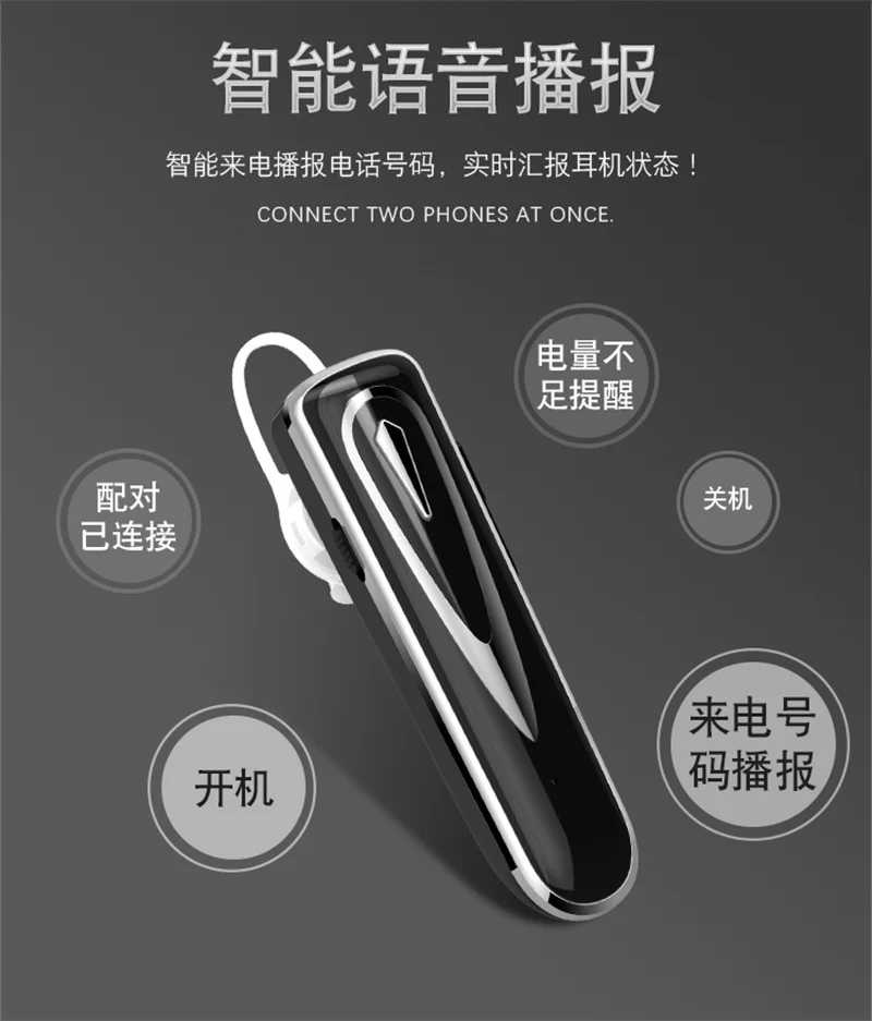 2018 Z2 бизнес мини Bluetooth наушники с микрофоном стерео громкой связи долгое время