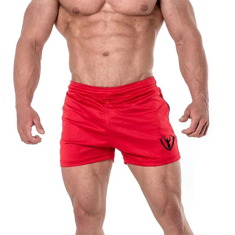 

Fitness Shorts Men Waist Breathable Elastic Cotton Loose Short training & exercise shorts For Fitness Basketball Running