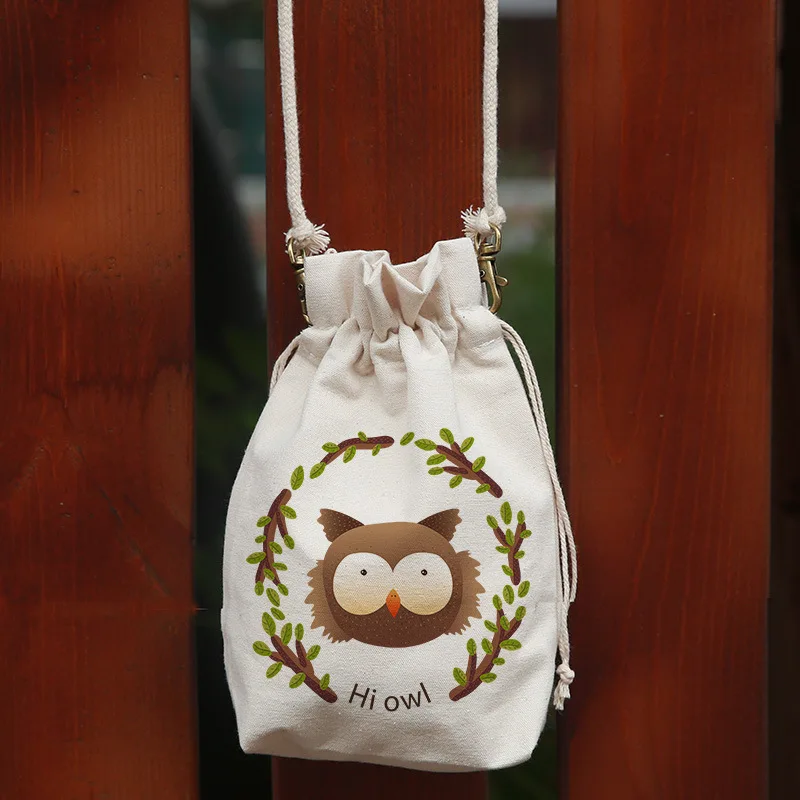 Новая женская сумка-мессенджер сумка для покупок с милым мультяшным принтом