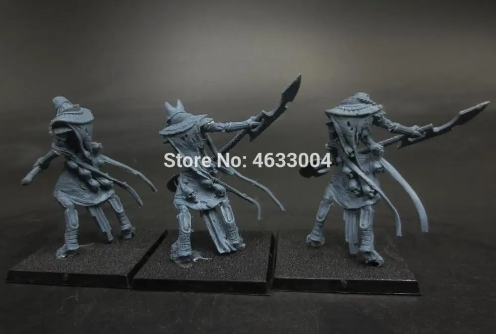 Tomb king three ushabti's с большим оружием|Игровые фигурки и трансформеры| |
