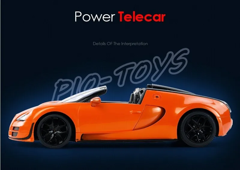 Подарок на год Bugatti Veyron 1/14 масштабная модель 2,4G RC автомобиль скорость дрейф гоночный автомобиль пульт дистанционного управления автомобиль игрушки подарок