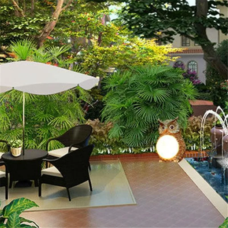 Водонепроницаемый милый светодиодный светильник на солнечной батарее в виде