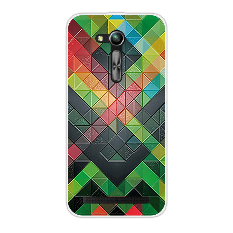 Для Asus Zenfone GO ZB452KG задняя крышка 4 5 дюйма Прозрачный Мягкий ТПУ причудливый чехол