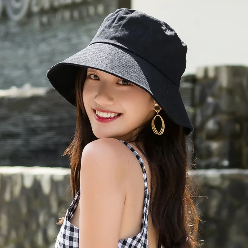 Sunhat Female Summer Sunshade Cap Sunscreen Hat Women Sun Protection Hats Korean Edition Leisure Anti-ultraviolet Cool Caps H241