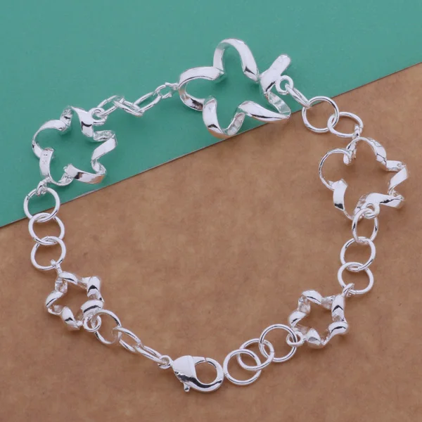 Оптовая продажа высококачественные посеребренные модные ювелирные браслеты WB-060