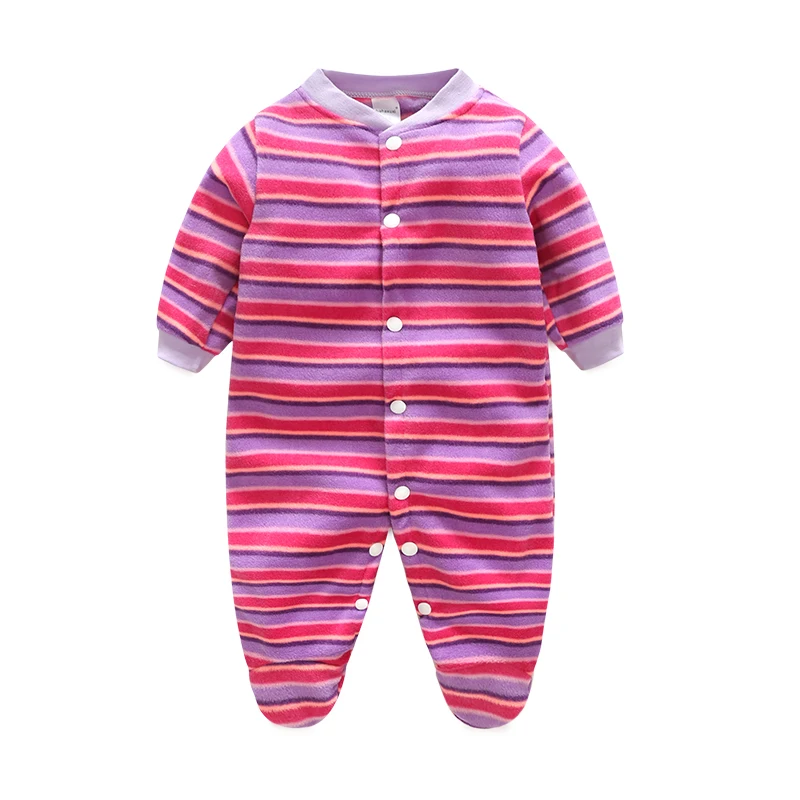 Комбинезон флисовый для мальчиков и девочек детские ползунки комбинезоны с