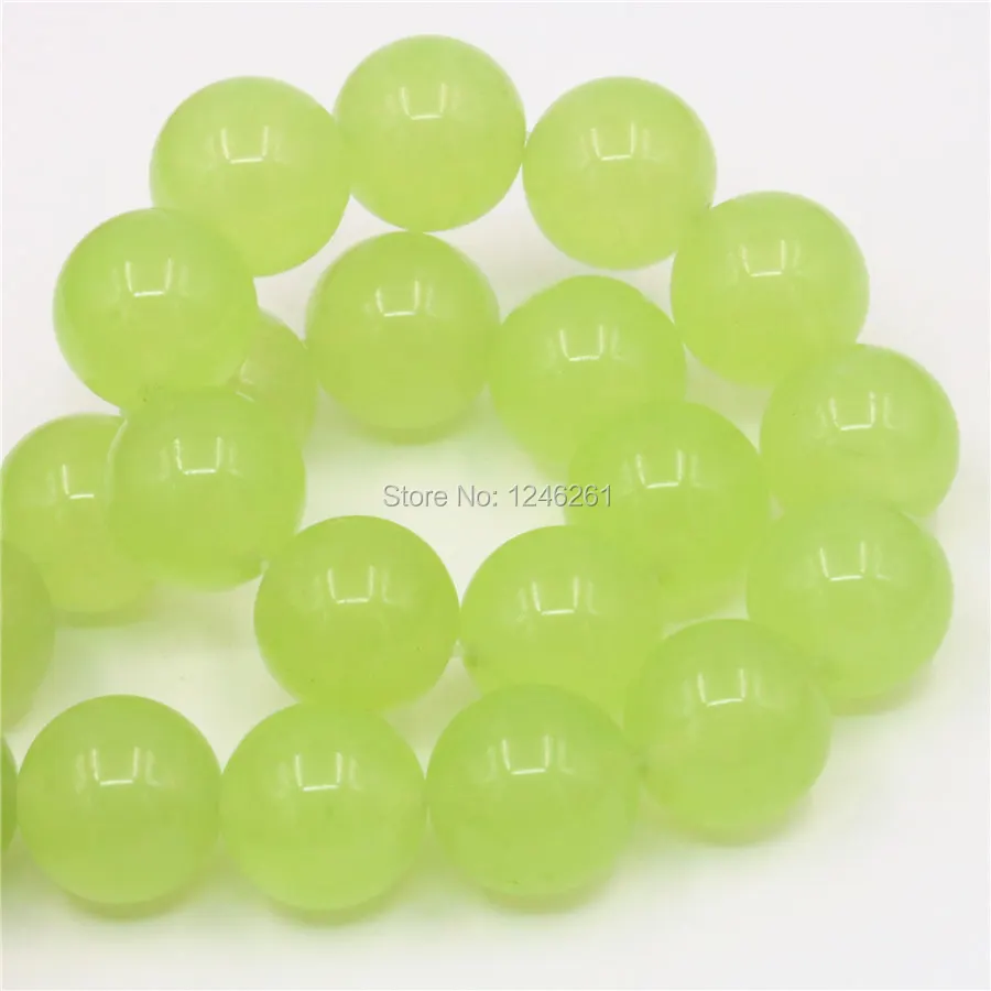 Accessories Lemon Chalcedony Crafts Stone Girls Gifts DIY Loose Round Beads Balls 4mm 6mm 8mm 10mm 12mm Hand Made Jewelry Making | Украшения