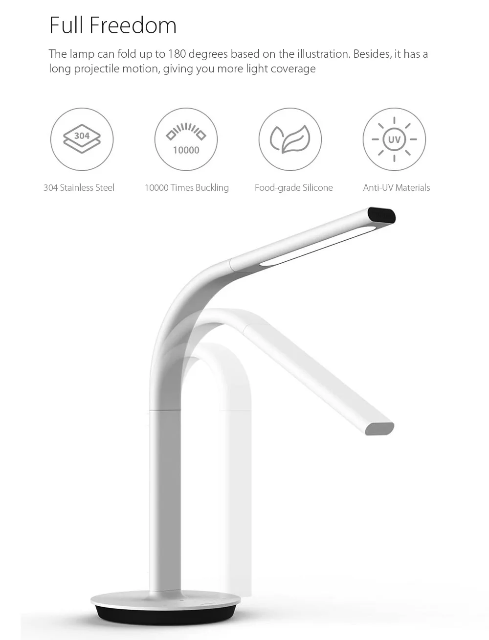 Оригинальная настольная лампа Xiaomi PHILIPS с умным управлением, светодиодный Настольный светильник, светильник для чтения Mijia Eyecare, умное приложение, Настольный светильник с дистанционным управлением
