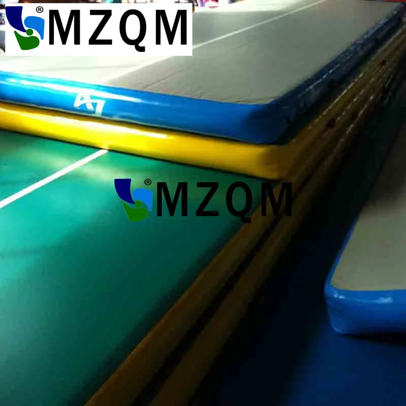 MZQM Бесплатная доставка 4*1 м надувной воздушный трек для домашнего использования