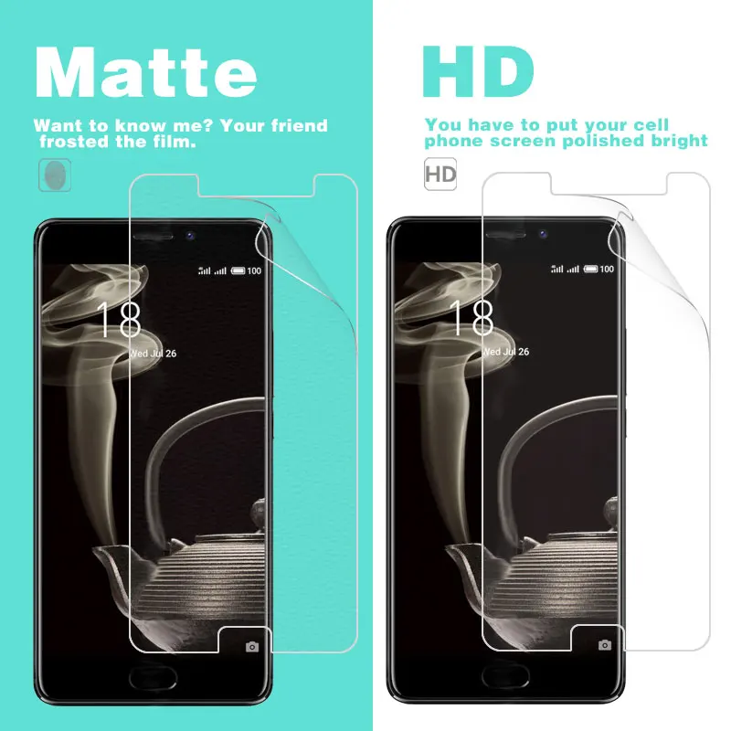 Front LCD HD Clear Glossy Film For Meizu Pro 7 Plus 5.7 in Pro7Plus 7+ Pro7+ M793H Anti-Glare Matte With Cleaning Tools | Мобильные