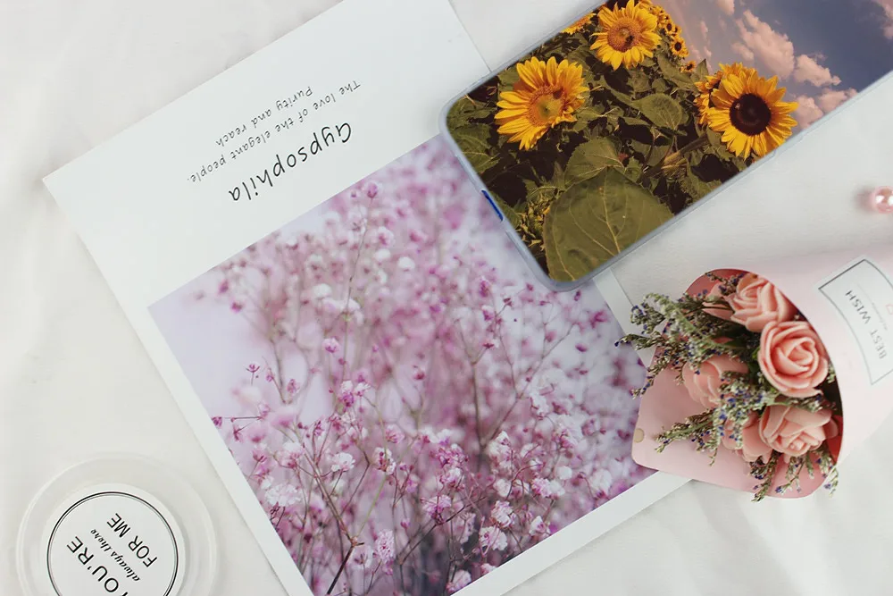Summer Sunflower Soft Phone Case For Xiaomi Mi 12 11 Pro Ultra 10 9 8 SE 6X A3 A2 LITE cc9 cc9e Cover | Мобильные телефоны и