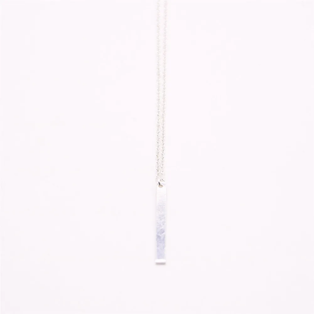 Контрастная гладкая Длинная подвеска в современном стиле рок металлическое